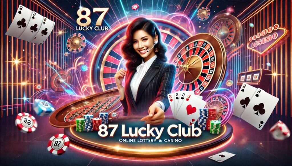 87 lucky Club lottery game